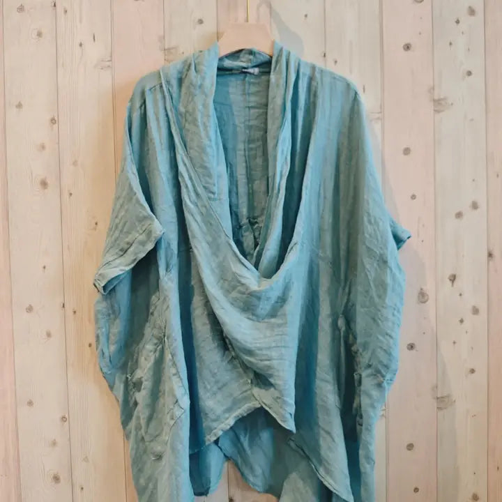Blouse: Oversized Linen