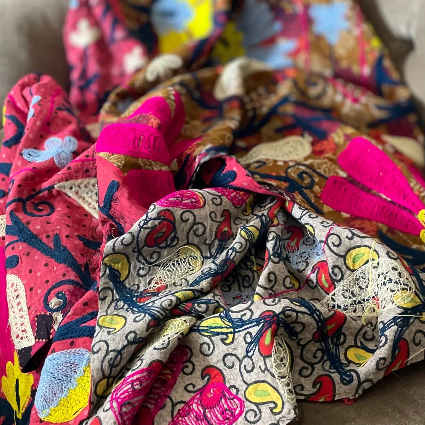 Blanket: Reversible Kantha