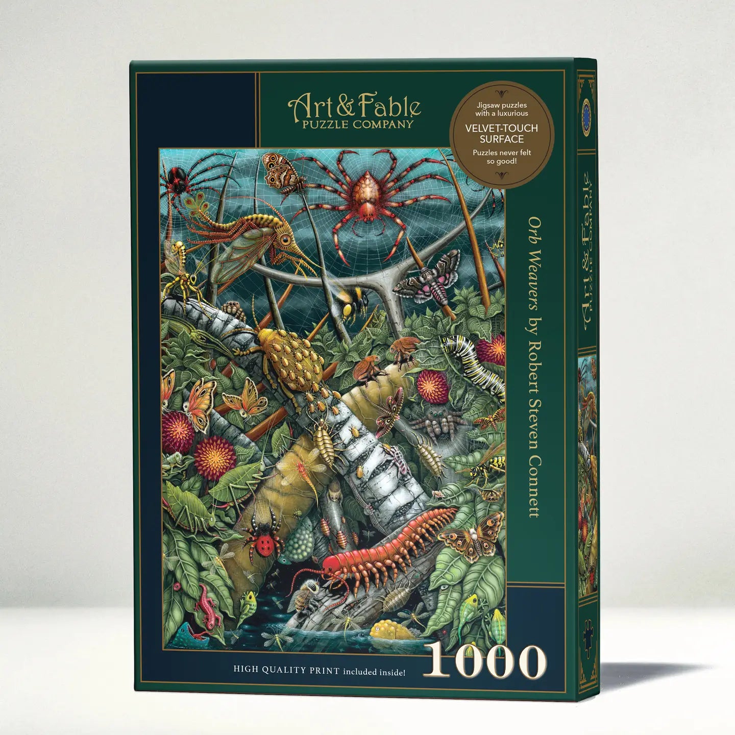 Puzzles: Velvet Touch "Orb Weavers" 1000pcs
