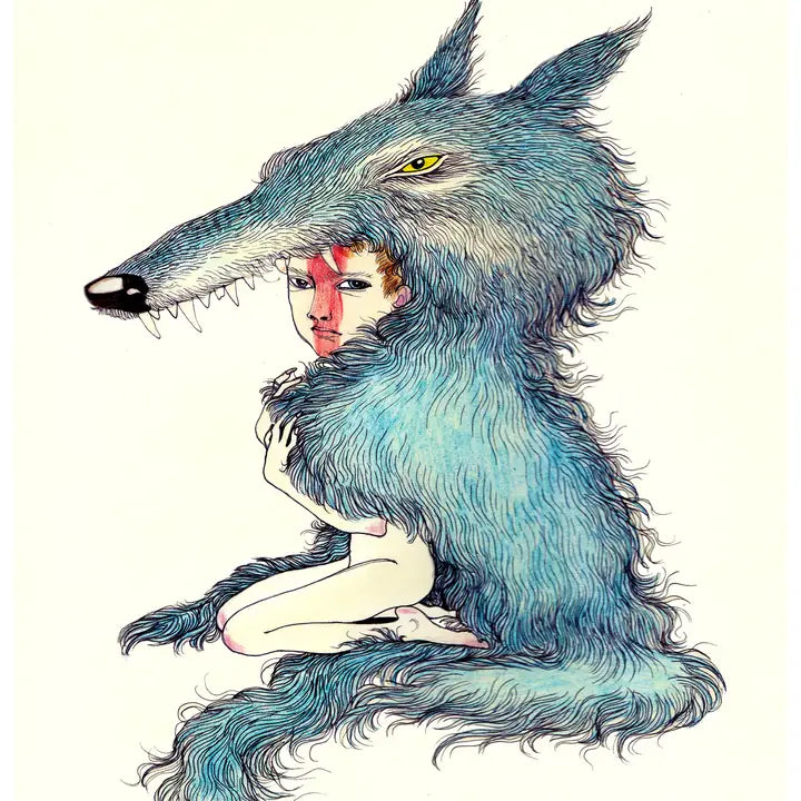 Art Print: Wolf Skin