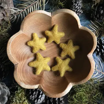 Felted Wool Star