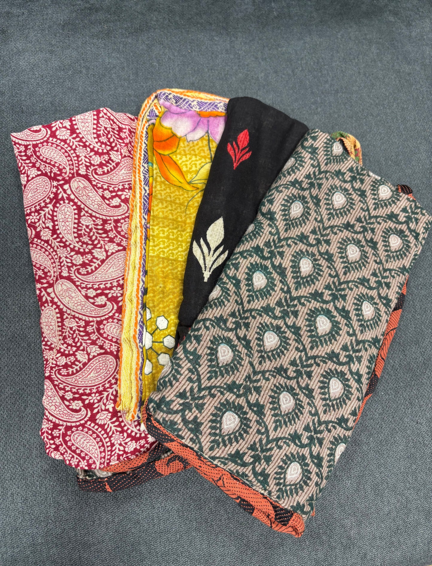 Napkins: Handmade Sari Napkins (Various Designs)