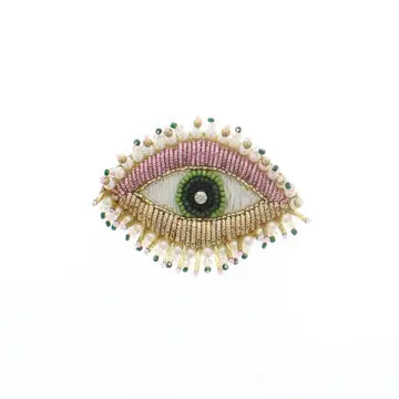 Brooches: Evil Eye with Sequins (Three Designs)