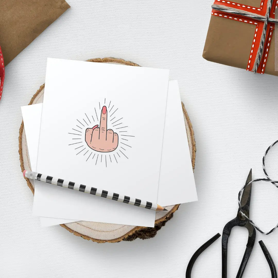 Cards: Middle Finger