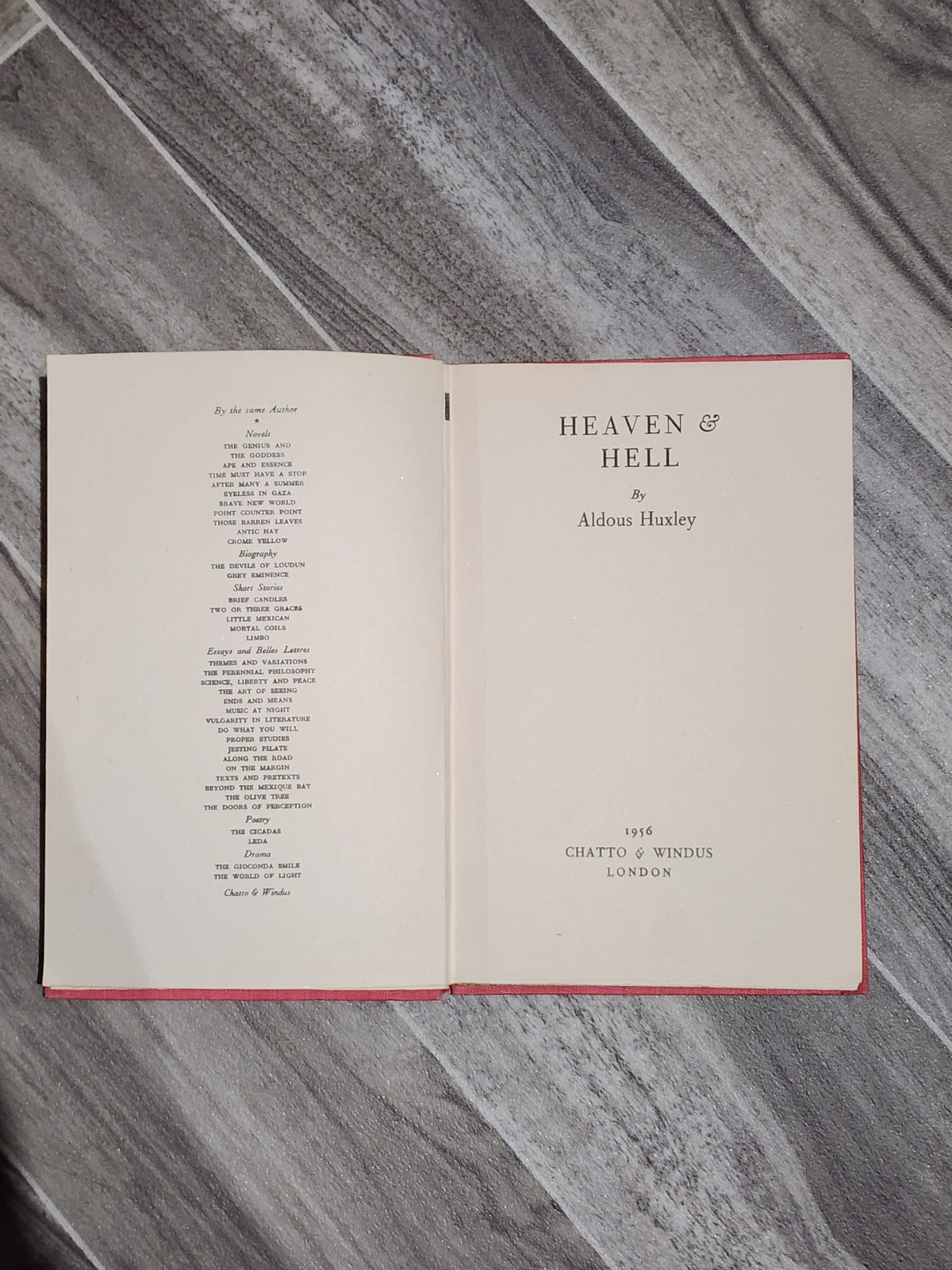Book: Heaven and Hell - Aldous Huxley