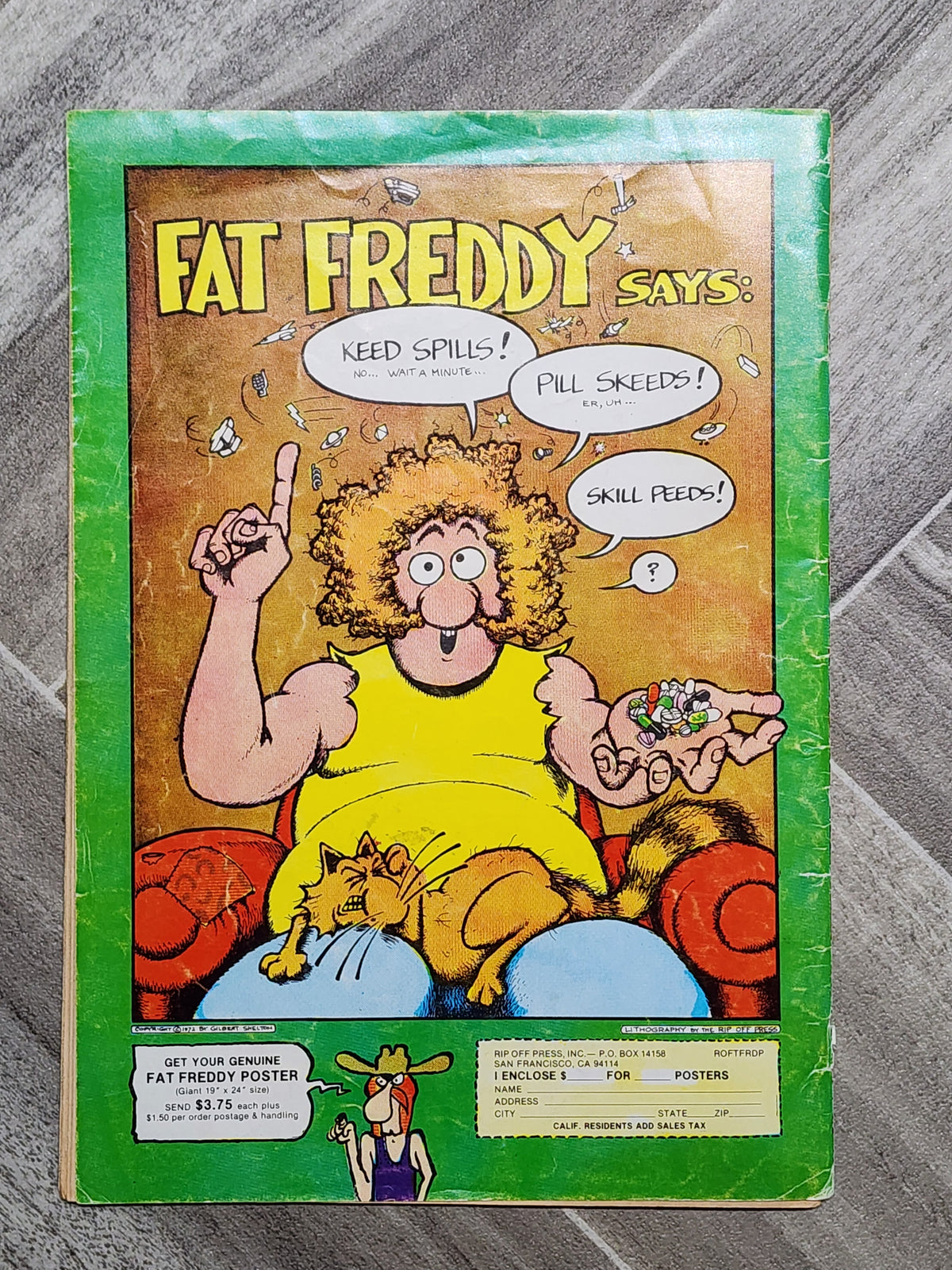 Comic: Freak Brothers No. 3 - Gilbert Shelton