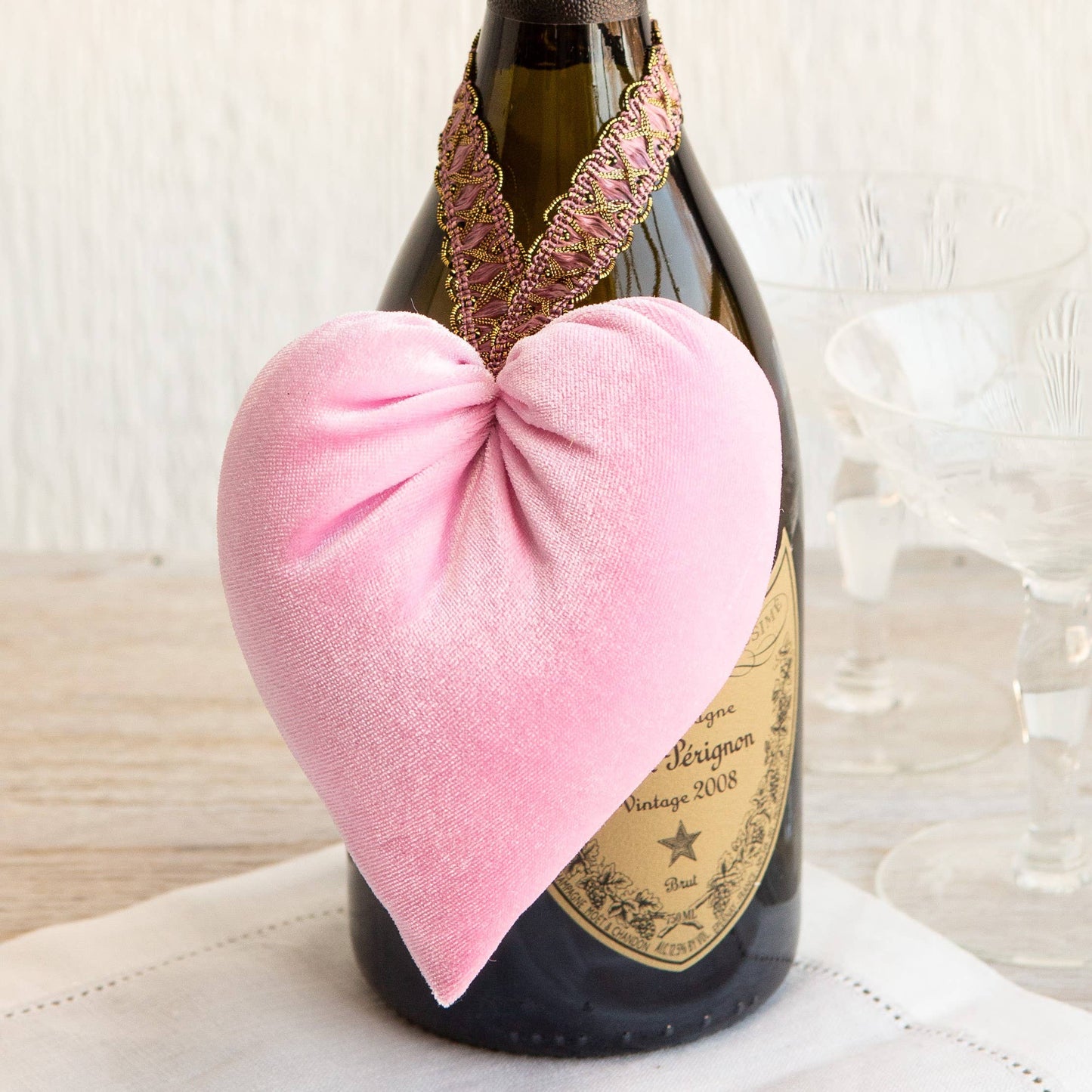 Velvet Hearts - Large Handmade