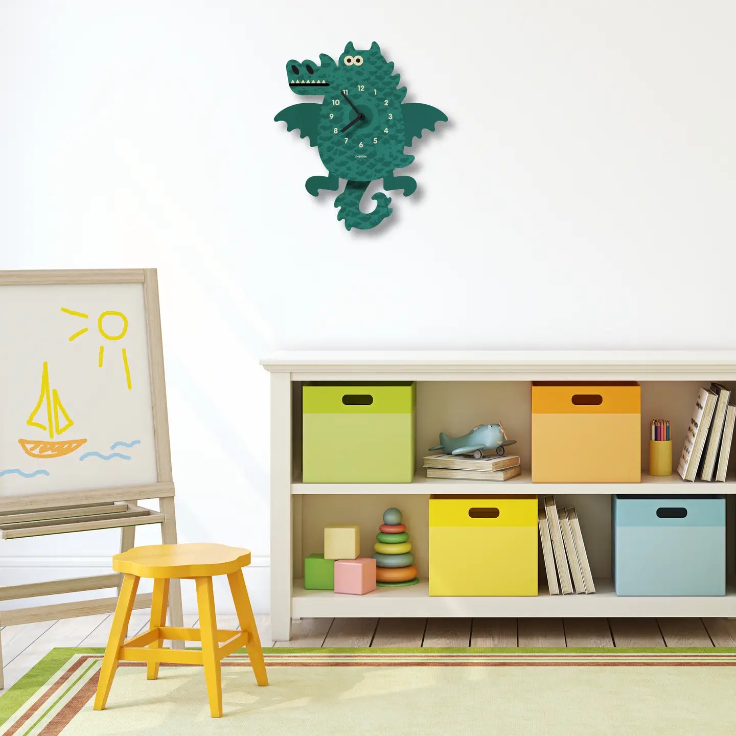 Clock: Dragon Pendulum Clock