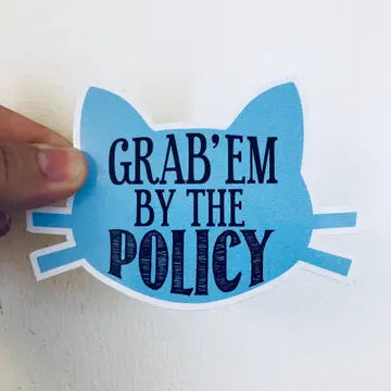 Sticker: Grab 'Em By The Policy