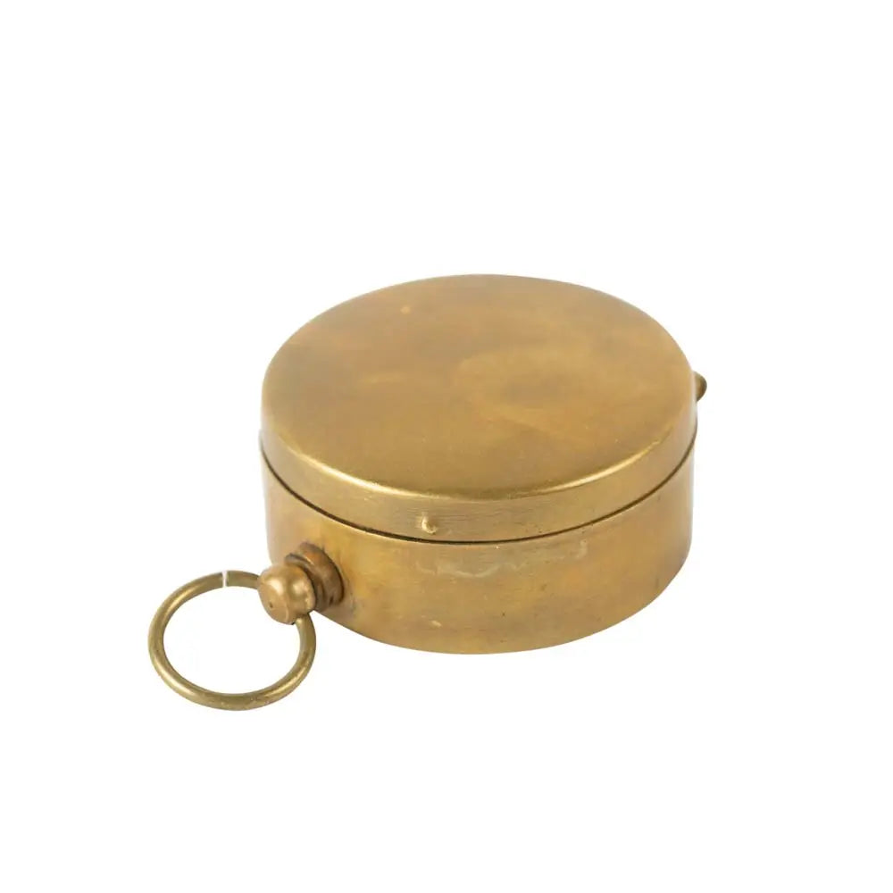 Compass: 1.5" Antique Brass