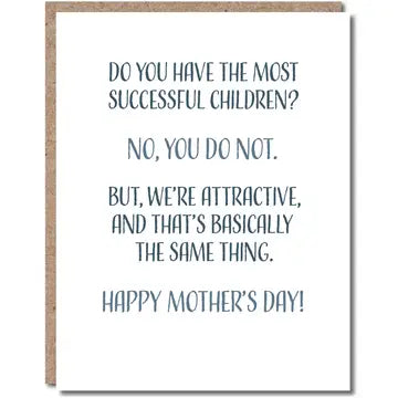 Cards: Successful Children (Mother's Day)