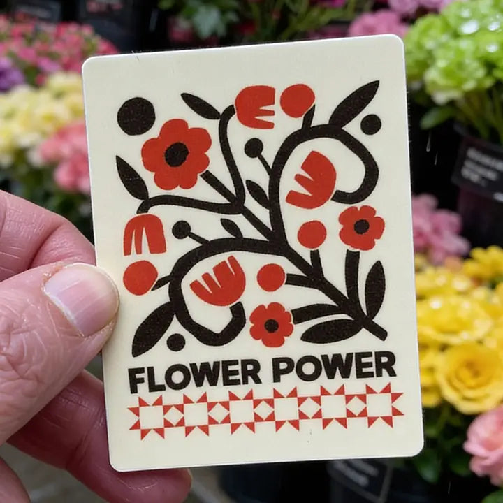 Sticker: Flower Power