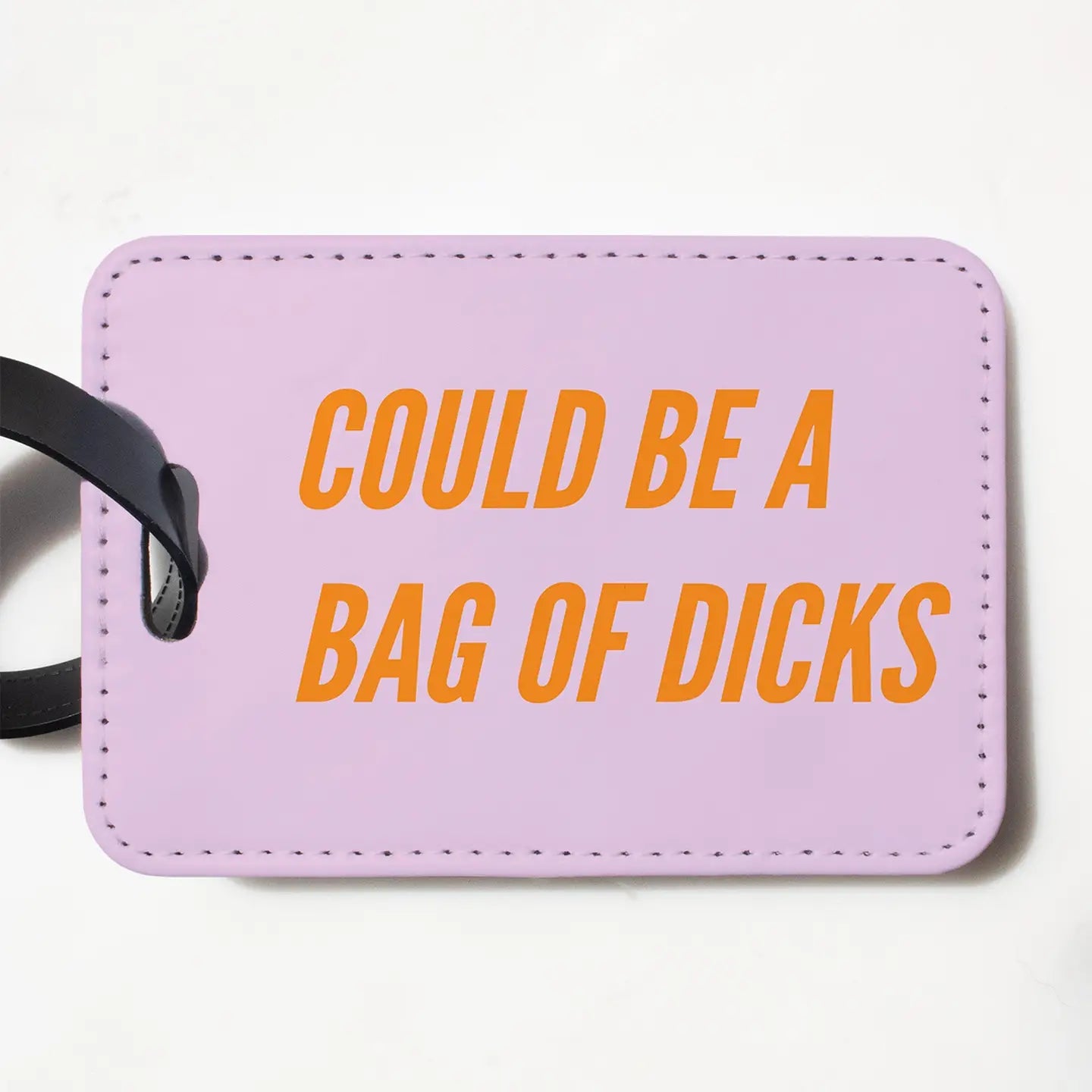 Luggage Tag: Could Be a Bag of Dicks