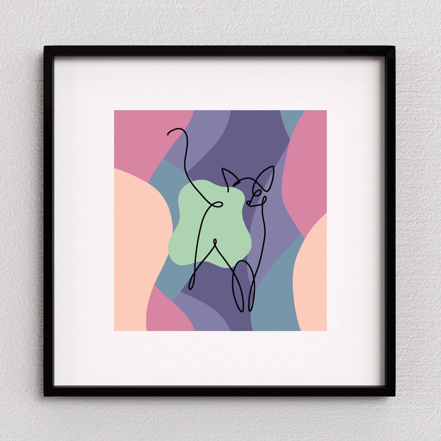Art Print: Line Art - Minimalist Boho Art