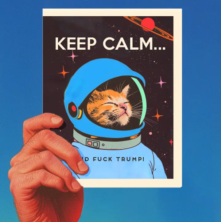 Cards: Keep Calm and Fuck Trump