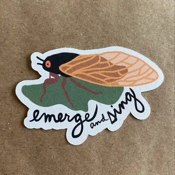 Sticker: Emerge and Sing!