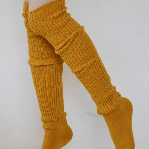 Socks: Knee High Scrunchy Socks (Three Colors)