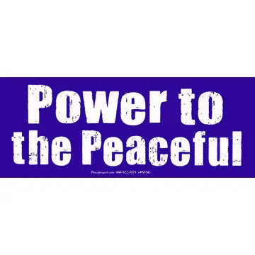 Sticker: Power To The Peaceful