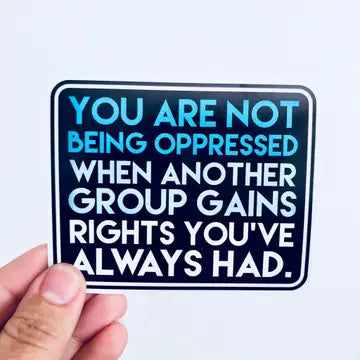 Sticker: Oppressed