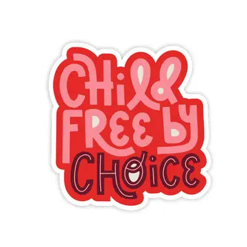 Sticker: Child Free By Choice