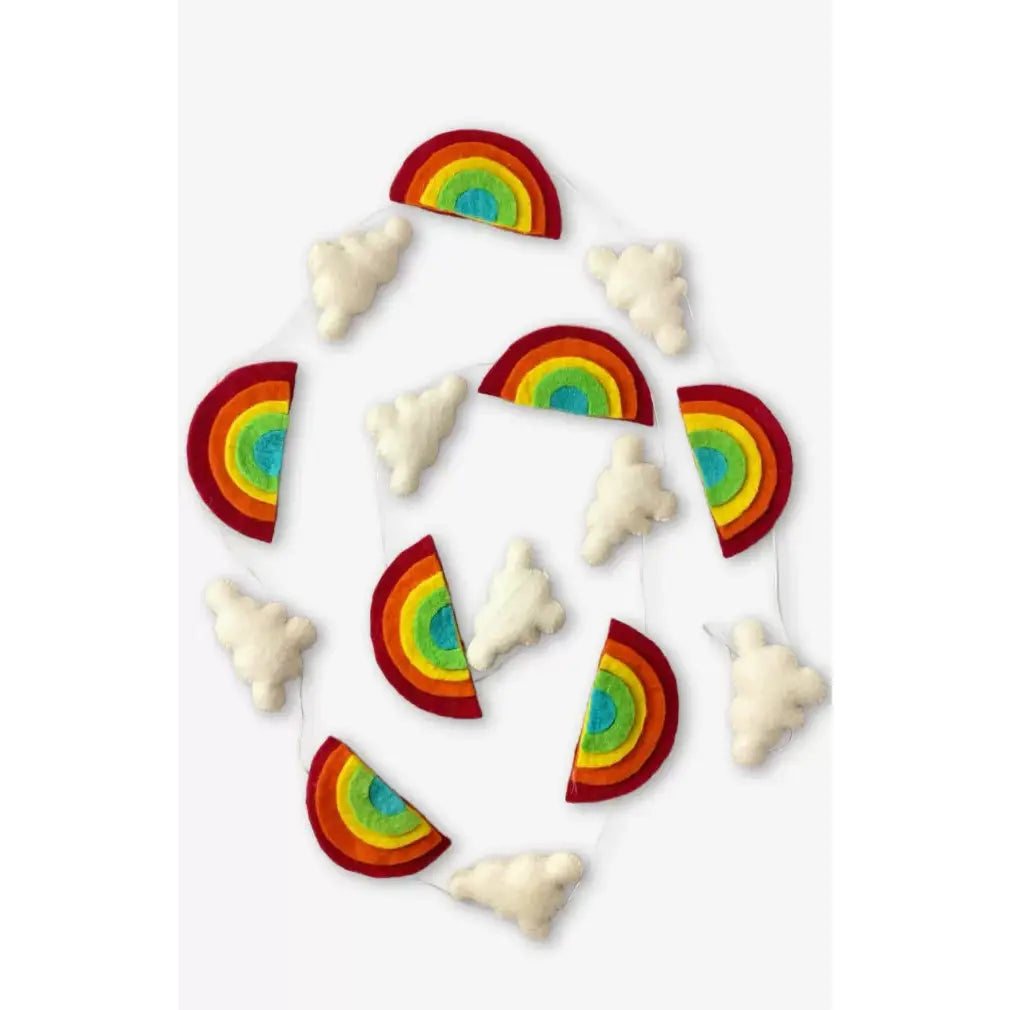 Garland: Clouds & Rainbows