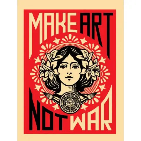 Postcards: Make Art Not War