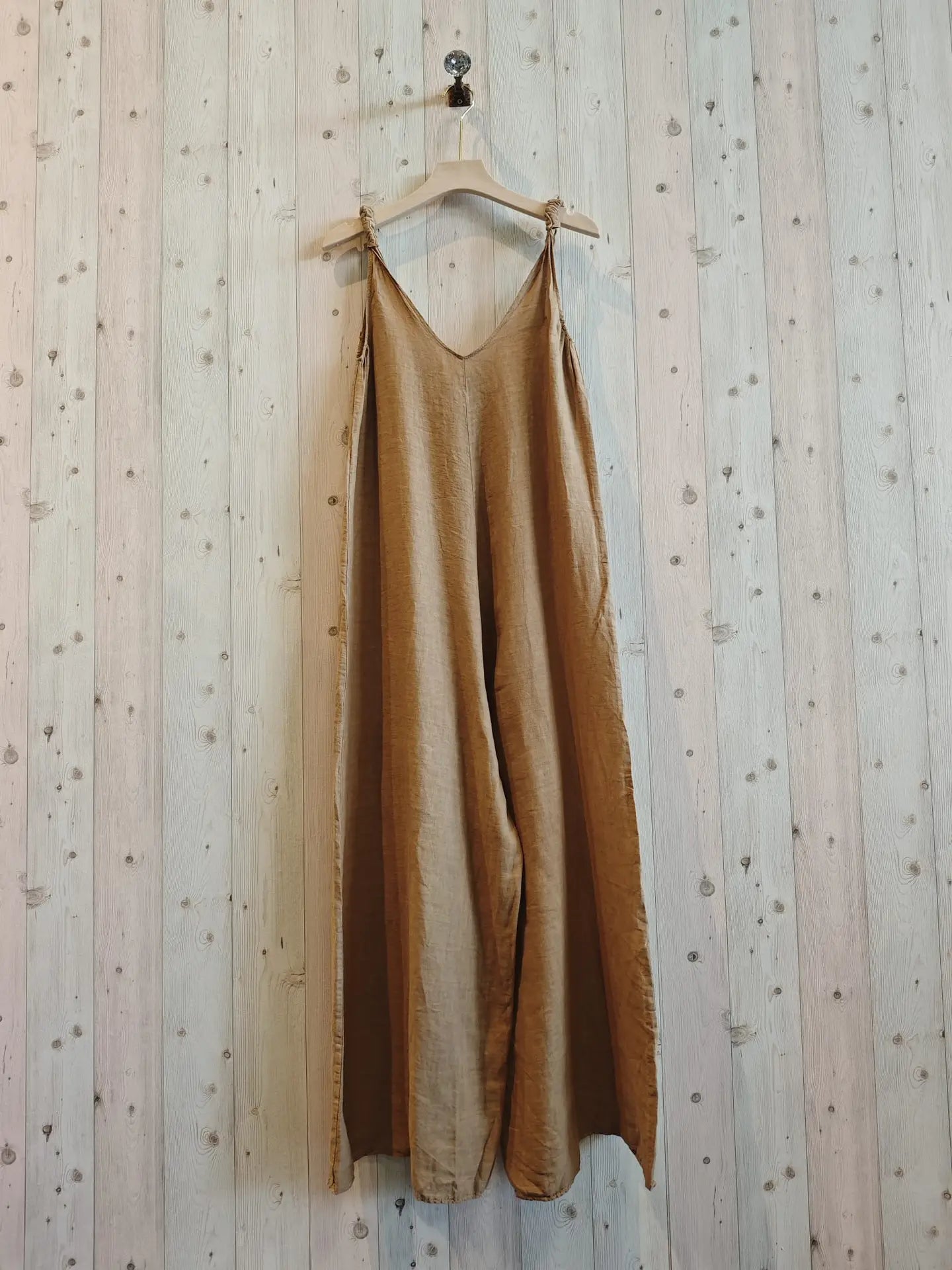 Jumpsuit: 100% Linen