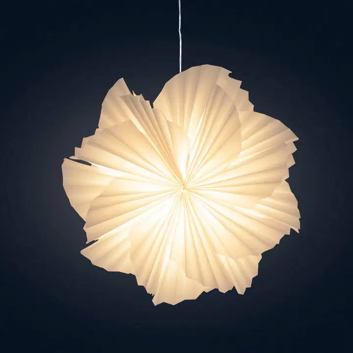 Lantern: Snowflake -16 Inch - Frosted Mylar