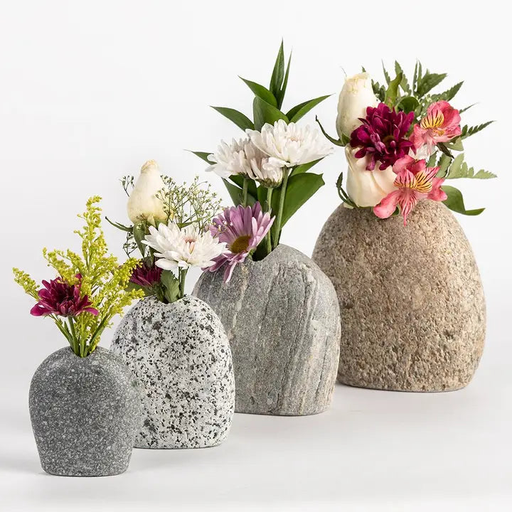 Vase: Stone (Three Sizes)