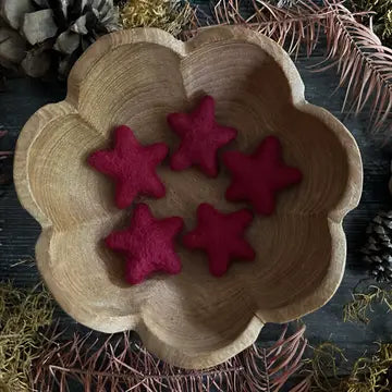 Felted Wool Star