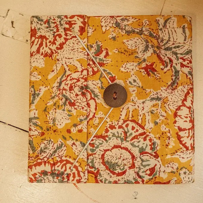 Journal: Handmade Block Print