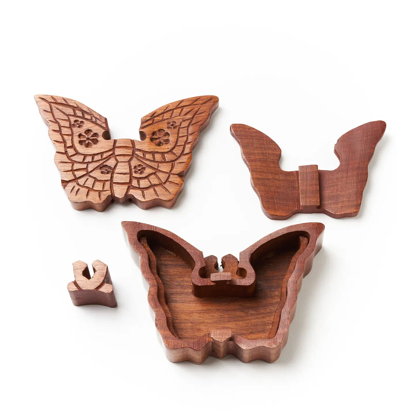 Box: Wooden Butterfly Puzzle