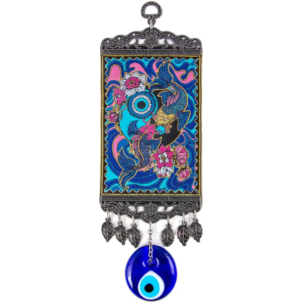 Evil Eye/Koi Wall Hanging (Small)