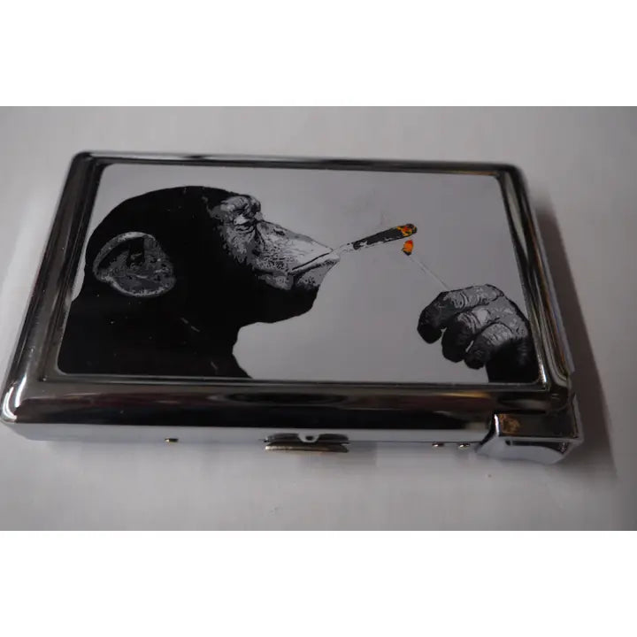 timed cigarette dispenser Cigarette Case with Lighter: Monkey – River Of Time Boutique timed cigarette dispenser Cigarette Case with Lighter: Monkey – River Of Time Boutique