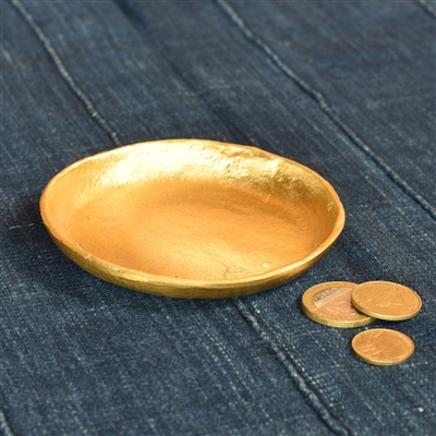 Plates - Tiny Cast Brushed Brass