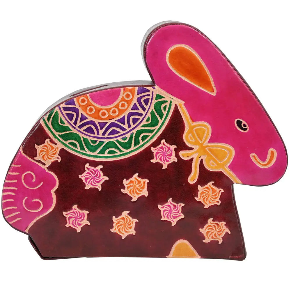 Bank: Leather Bunny