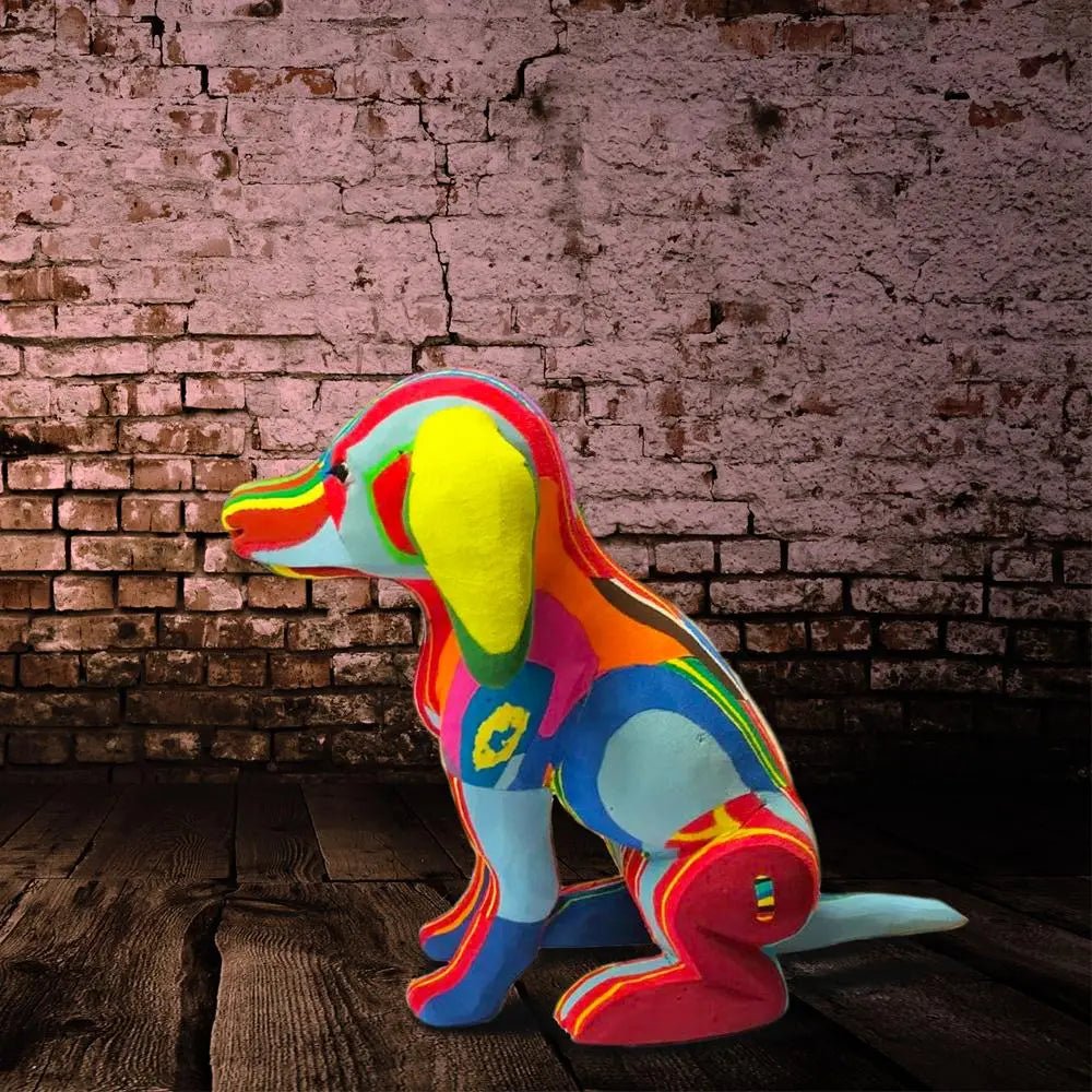 Doll: Recycled Flip Flop Dog