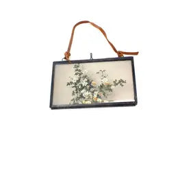 Picture Frame: Glass/Black Zinc