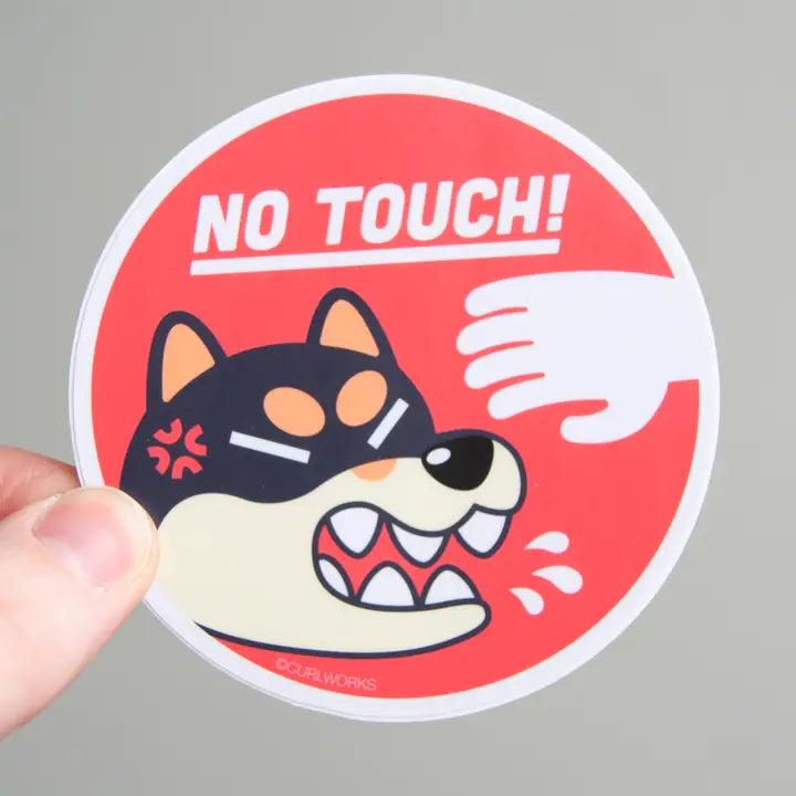 Sticker: No Touch!