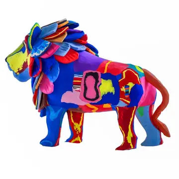 Doll: Recycled Flip Flop Lion