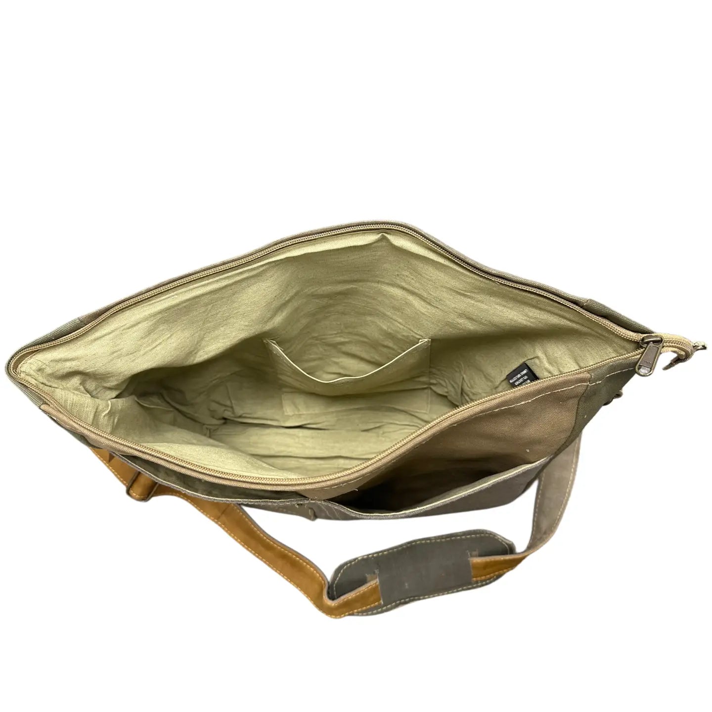 Crossbody: Unisex Recycled Military Tent