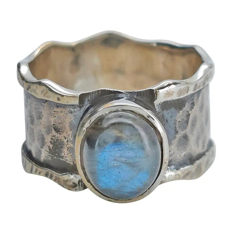 Ring: Labradorite Sterling Silver Ring