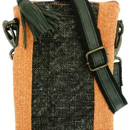 Crossbody: Two Tone Jute