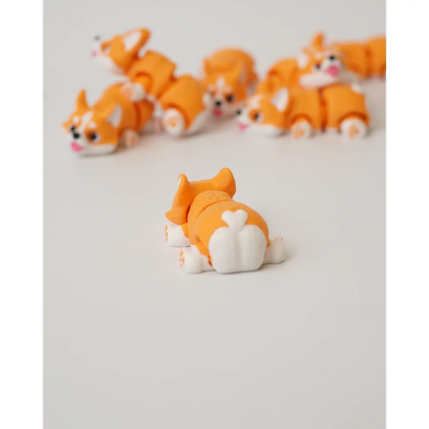 3D Printed Fidget Corgi