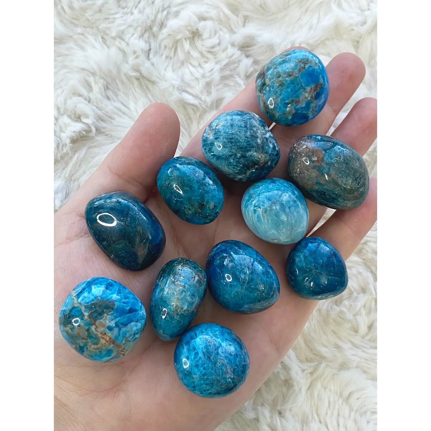 Crystals: Blue Apatite