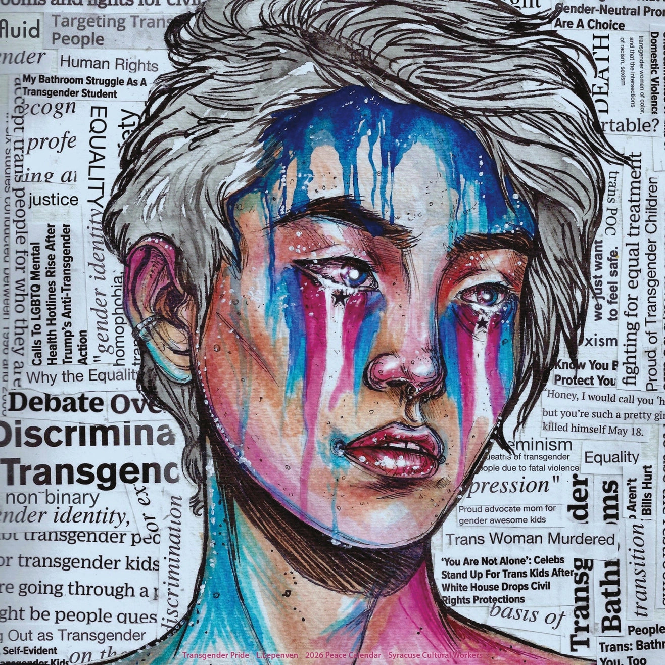 Calendar: 2026 Peace Calendar - Hold Strong