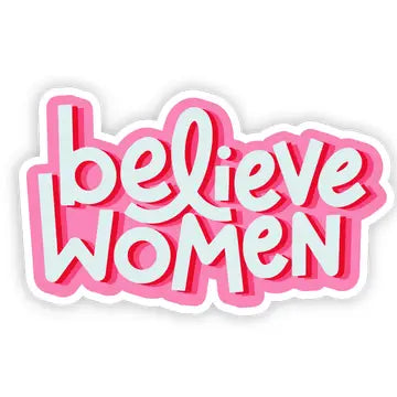 Sticker: Believe Women
