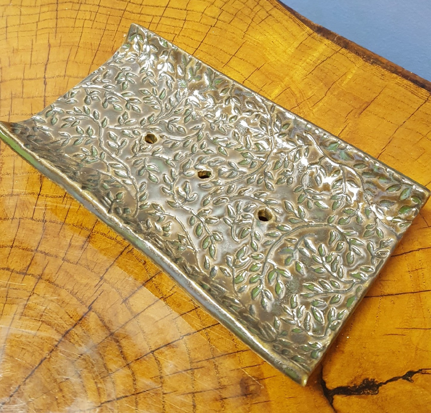 Soap Dish: Made by a local Artisan