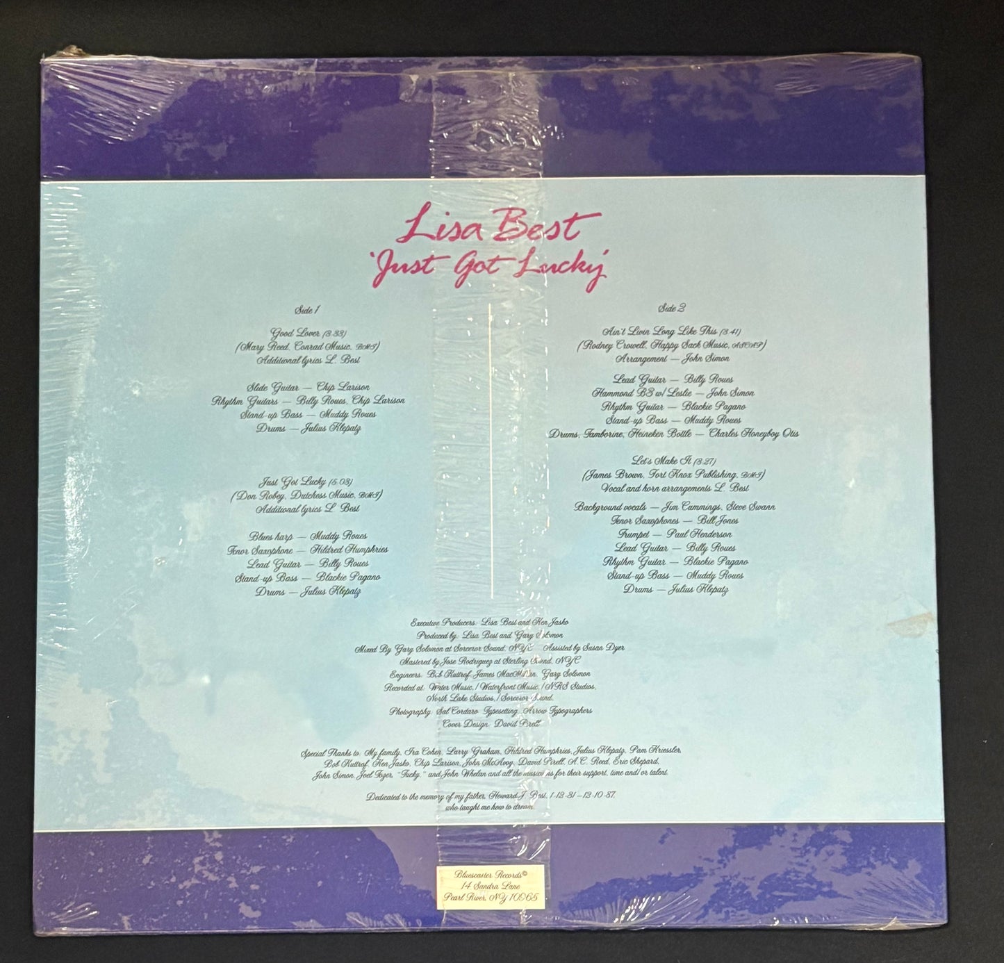 Best, Lisa - Just Got Lucky (JK)