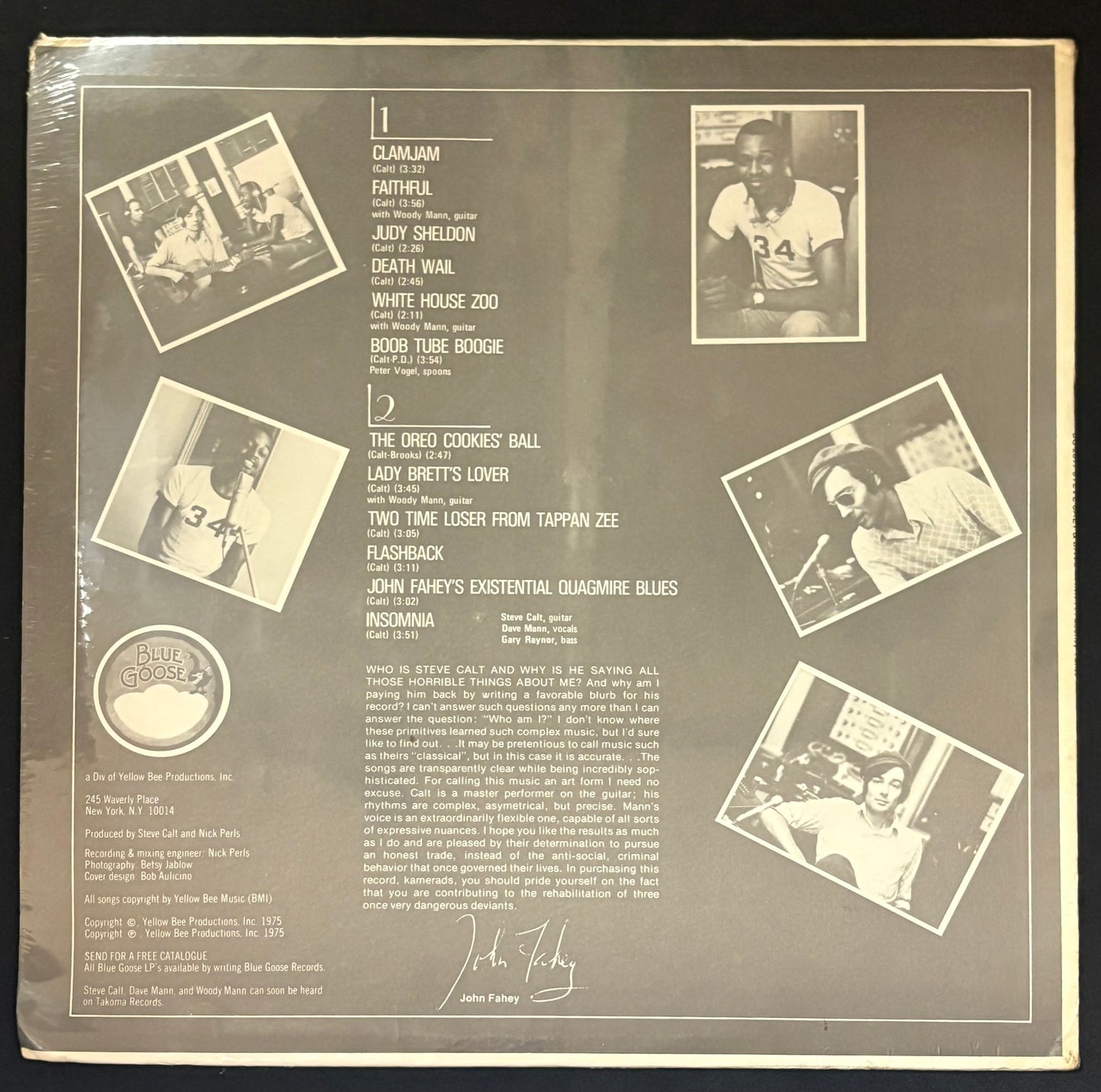 Steve Calt & Dave Mann - Looney Tunes (JK)